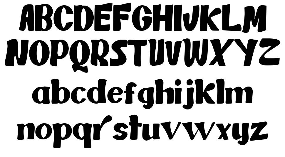 Pantelleria font Örnekler