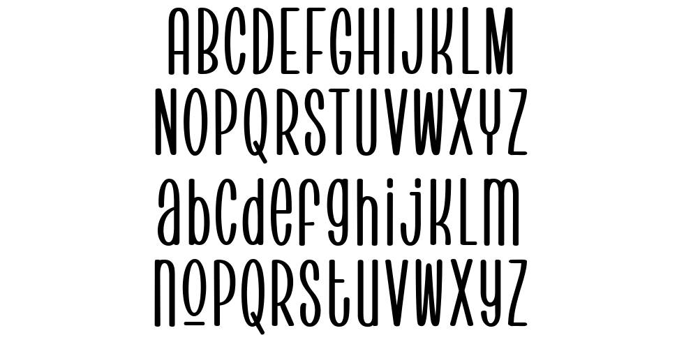 Pantura font Örnekler