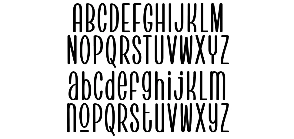 Pantura font specimens