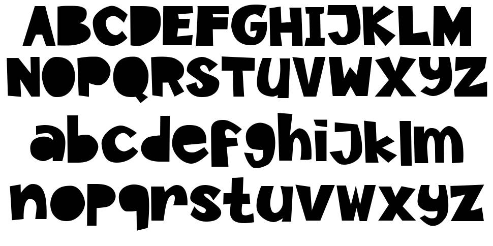 Paper Cutz font Örnekler