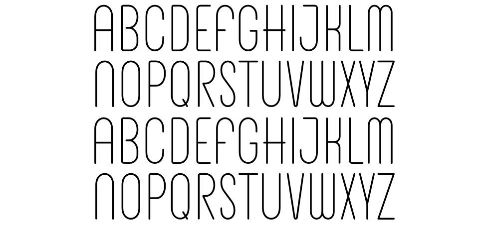 Paperclip Sans Serif 字形 标本