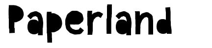 Paperland font