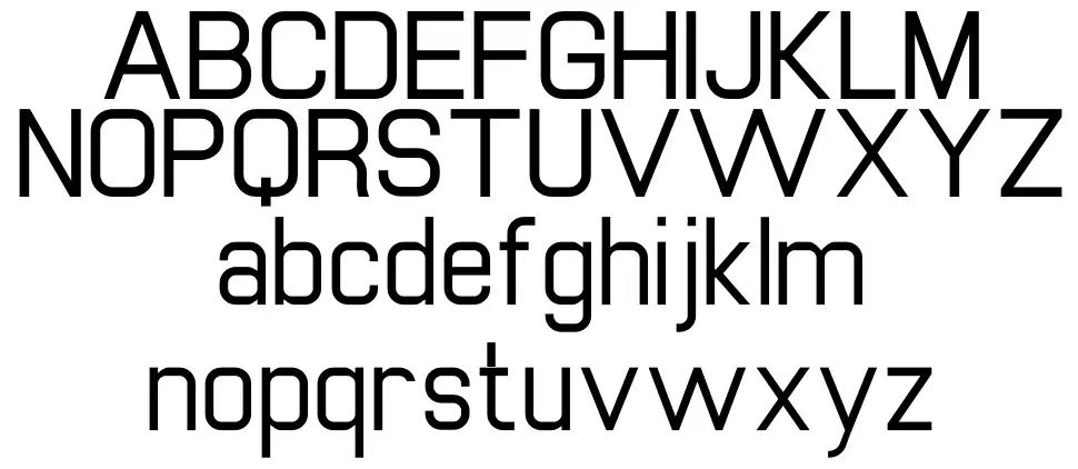 Paradigmafont specimens