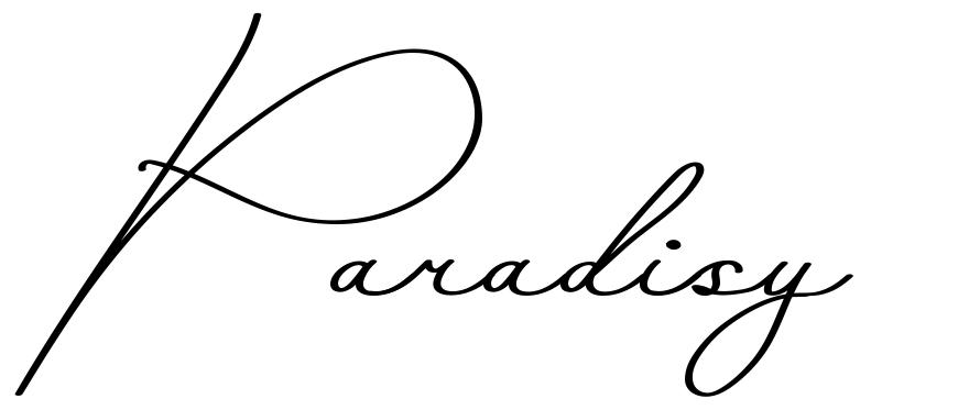 Paradisy font