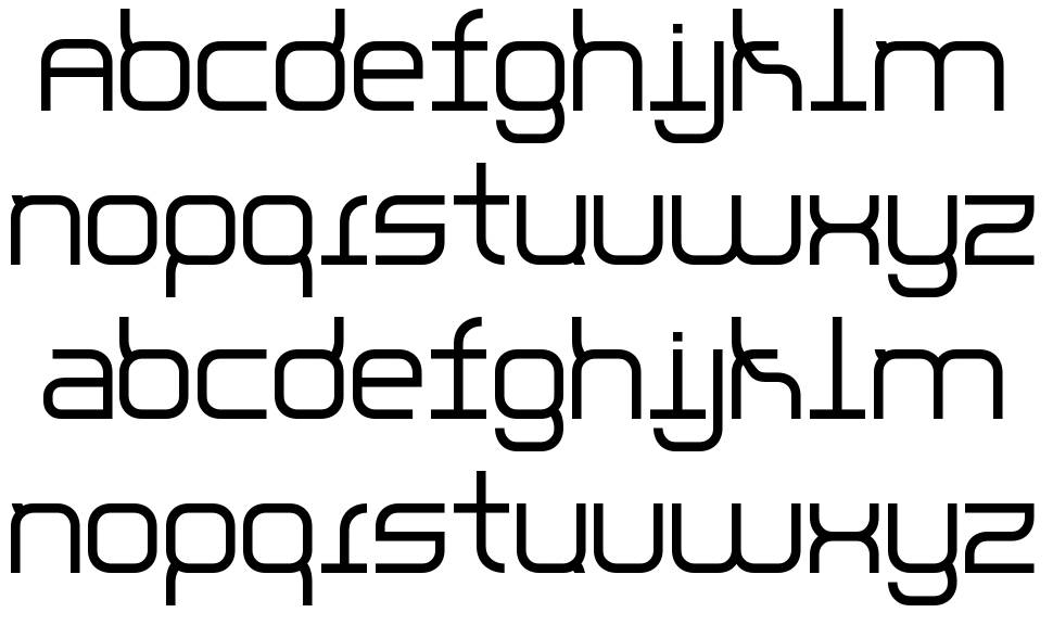 Parallello font specimens