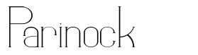 Parinock шрифт