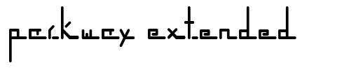 Parkway Extended font