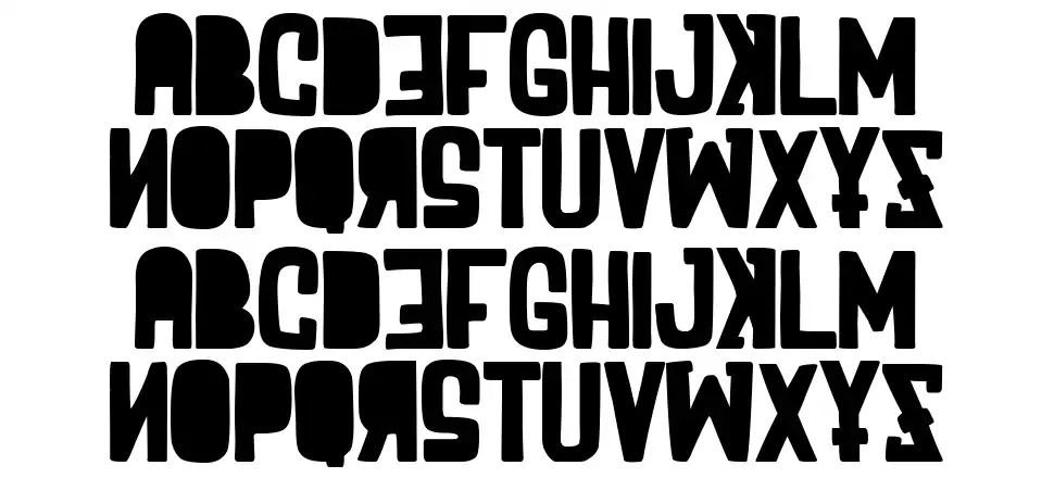 Party In North Korea Font By Woodcutter FontRiver party-in-north-korea-font-by-woodcutter-fontriver