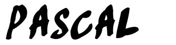 Pascal шрифт
