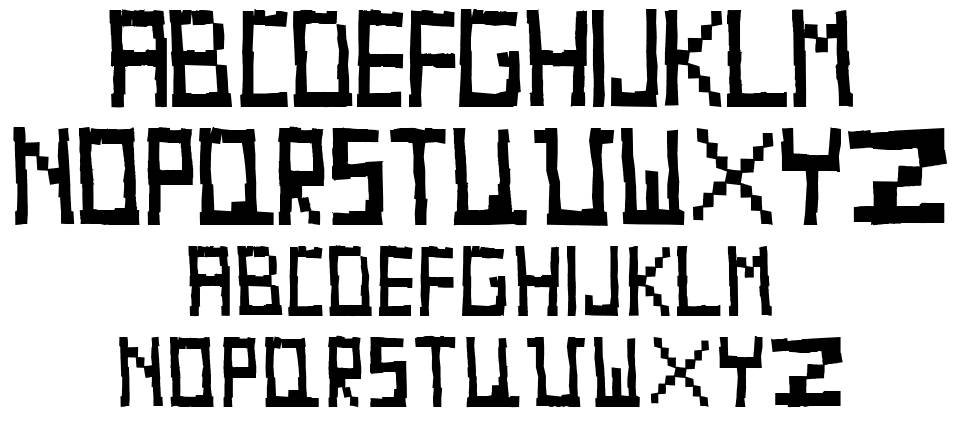 Paschitnow Sans font specimens