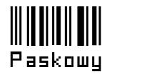 Paskowy font