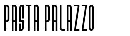Pasta Palazzo шрифт