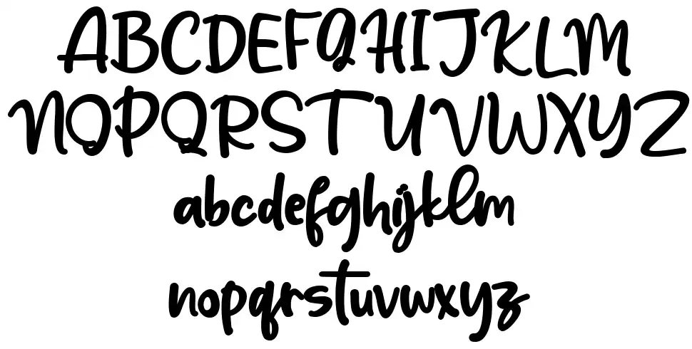 Pastel Colors font by Stefani Letter FontRiver