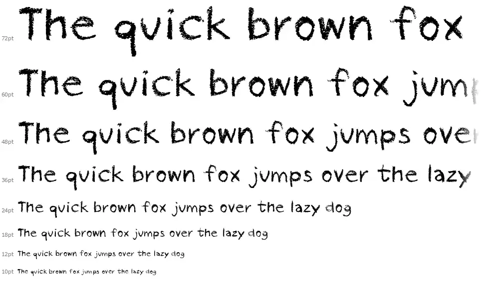 Pastel Crayon font by Letters & Numbers FontRiver