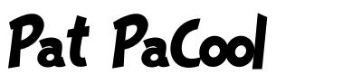 Pat PaCool czcionka