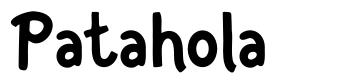 Patahola font