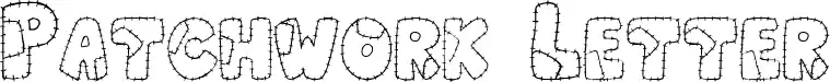 Patchwork Letter