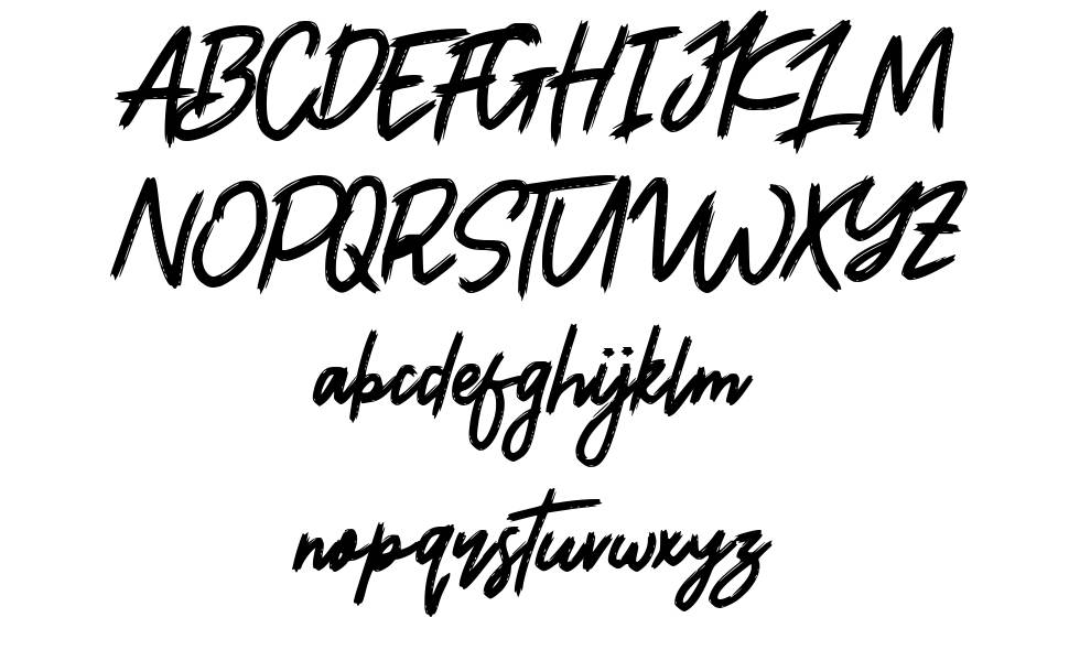 Patricia Safari font Örnekler