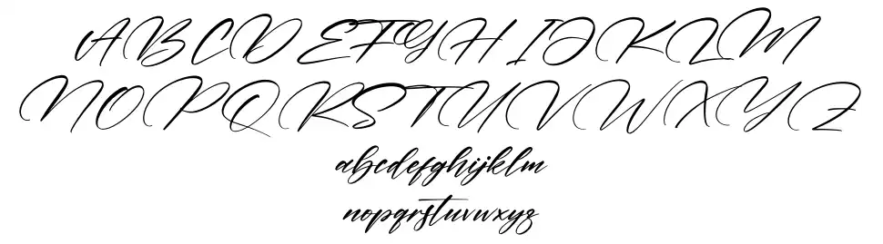 Pattricia schriftart vorschau