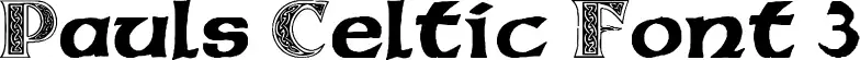 Pauls Celtic Font 3
