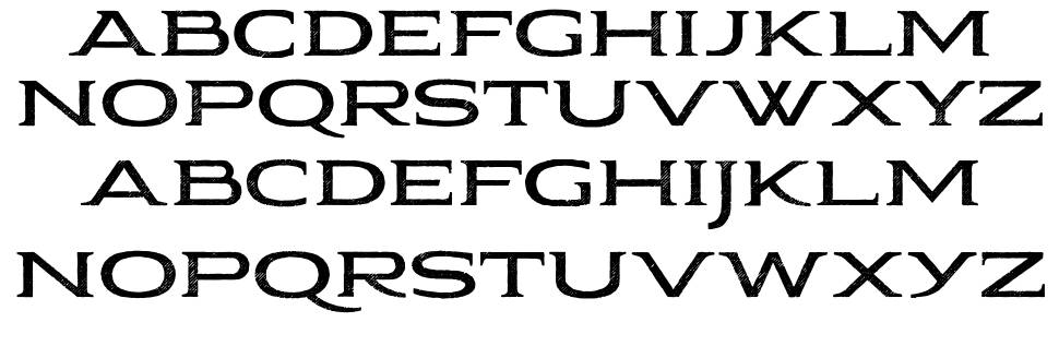 Pauraque Serif czcionka Okazy