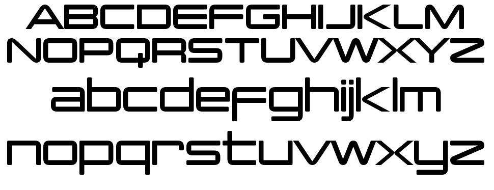 PCap Terminal font specimens