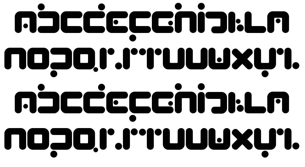 PeaBrain font specimens