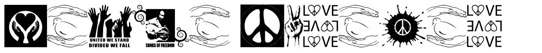 Peace Forever fonte