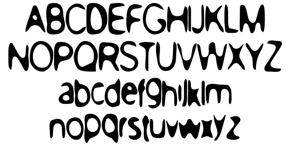 PeaceNow Basic font specimens