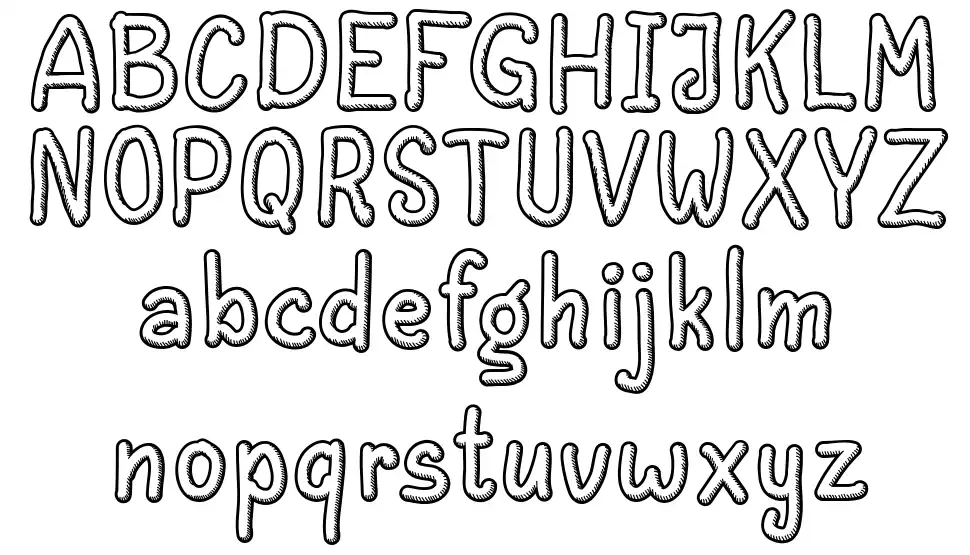 Peanut font Örnekler