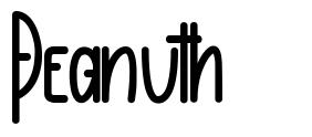 Peanuth 字形