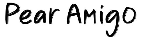 Pear Amigo шрифт