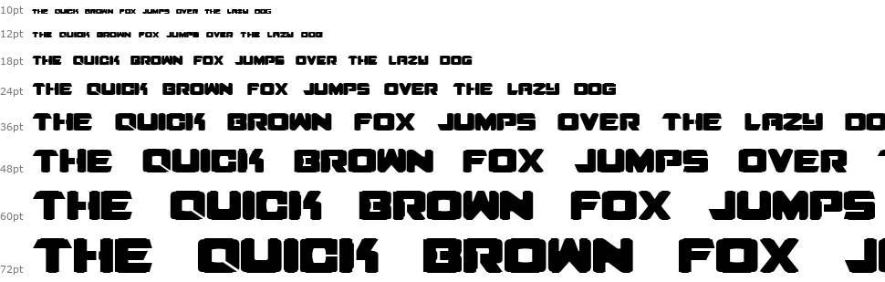 Pedrosky font Waterfall