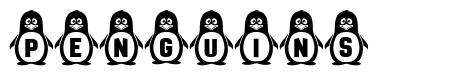 Penguins font