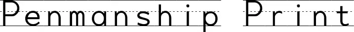 Penmanship Print