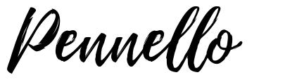 Pennello schriftart