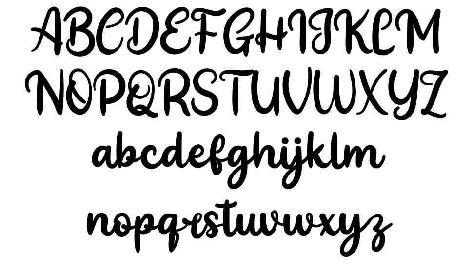Penyet font Örnekler