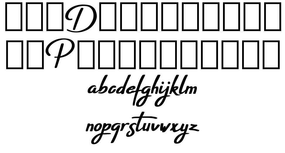 Pepitas font Örnekler