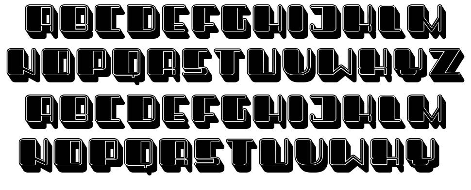 Pepito font specimens