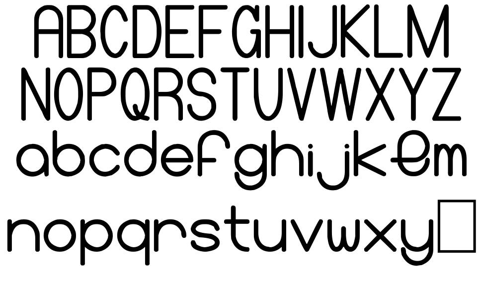 Perfect Fonts font specimens