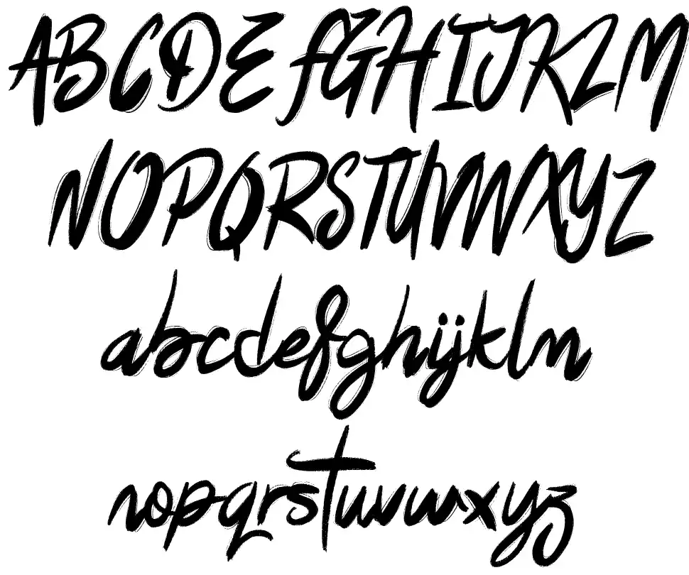 Perfectly Imperfectfont specimens
