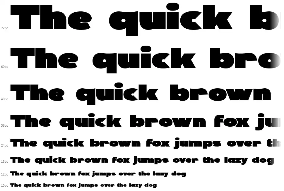 Perform Genericfont waterfall