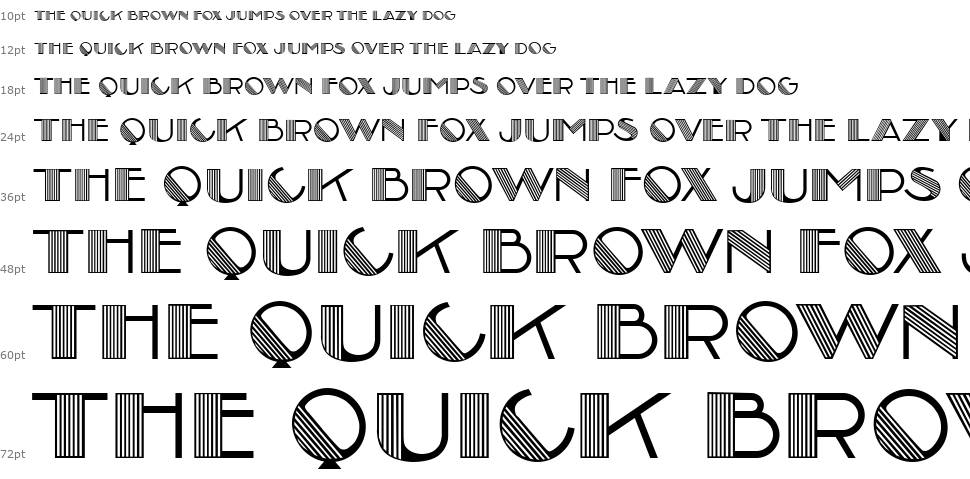 Performer font Waterfall