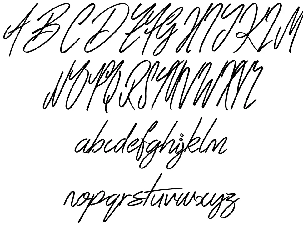 Perfume Shopfont specimens