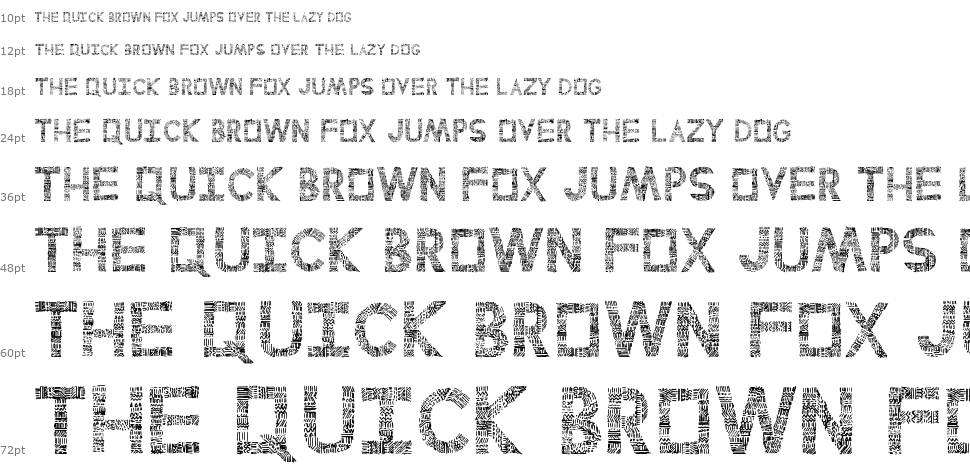 Perlines font Waterfall