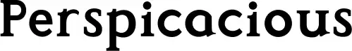 Perspicacious