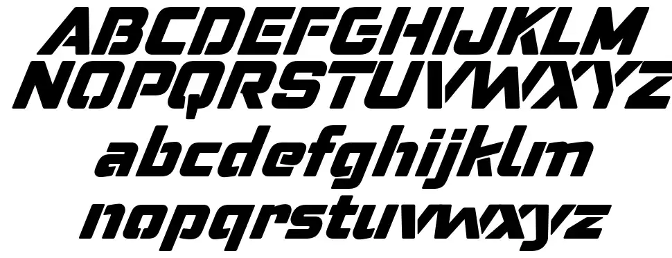 PERVITINA DEX font specimens