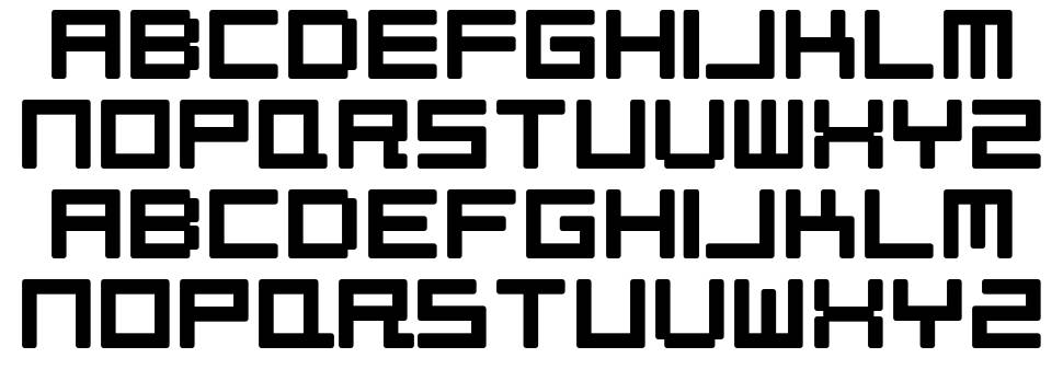 Petitinho font specimens