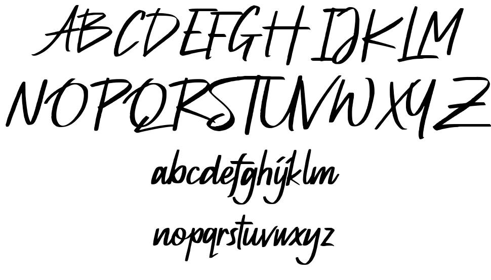 Petter Secret font specimens