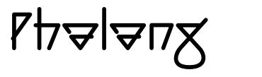 Phalang 字形
